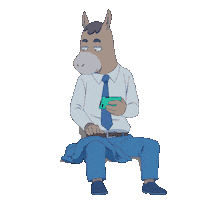 動物 アニメ Sticker by P.I.C.S.