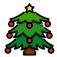 Merry Christmas Sticker by Kigili