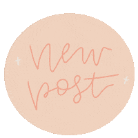 New Post Check Out Sticker