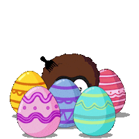 Easter Eggs Sunday Sticker by Pudgy Penguins