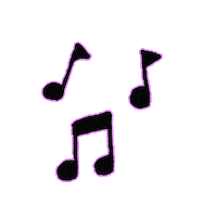 Apple Music Singing Sticker by By Sauts // Alex Sautter (formerly Pretty Whiskey)