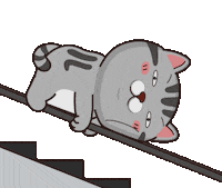 Cat Goodbye Sticker by VITA VITA ‧ 塔仔不正經