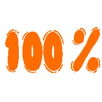 100 Percent Sticker by mografic