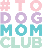TorontoDogMoms torontodogmom toronto dog mom toronto dog moms dogmomclub Sticker