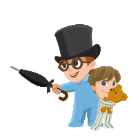 Peter Pan Darling Sticker by Walt Disney Studios