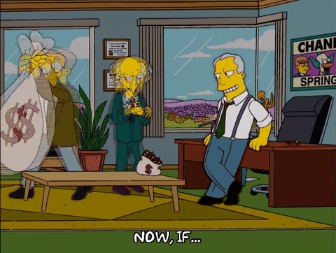 Season 15 Money GIF by The Simpsons