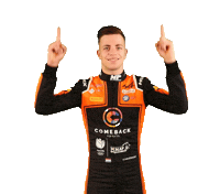 Racing Driver Sticker by Kas Haverkort