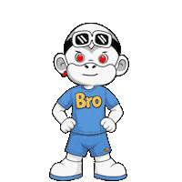 Serious U Mad Bro Sticker by Zhot