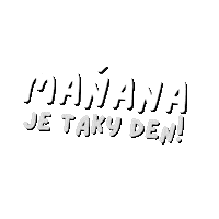 Cesky Dobrerano Sticker by slivkafe