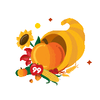 Coffee Fall Sticker by The 99 Cents Only Stores