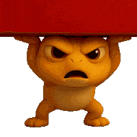 Frog Candle Sticker by Turbo Toad