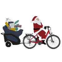 Merry Christmas Sticker by Kalkhoff Bikes