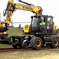 Excavator Digger GIF by HYDREMA