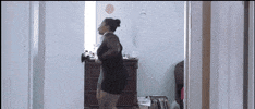 Paulana fat jeans pants struggle GIF