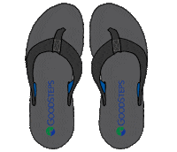 GoodSteps summer flip flops flip flop toe tap Sticker