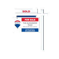 Sold Sticker by The Alexander Team