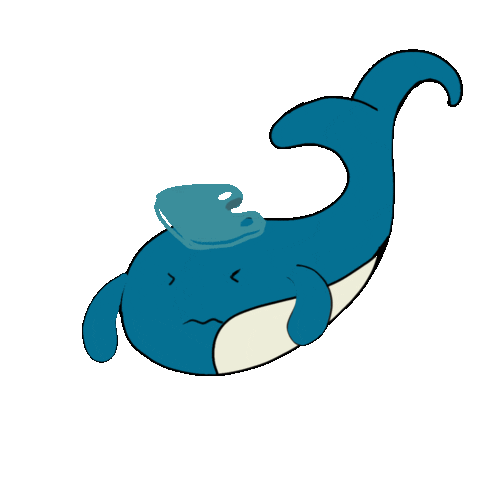 BrushBender giphyupload ocean whale pollution Sticker
