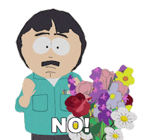 Randy Marsh No Sticker by South Park