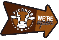 PicanhaLV eat restaurant truck meat Sticker