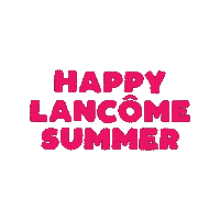 Summer Travel Sticker by Lancome_Official