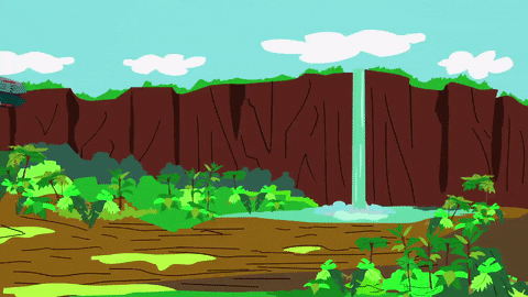 africa landing GIF by South Park 