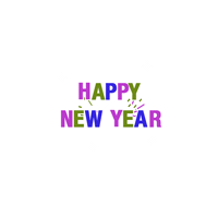 Happy New Year Party Sticker by AliveNow Creative Tech Studio