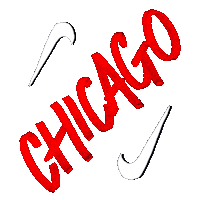 Nikechicago Chicago Running Sticker by Nike