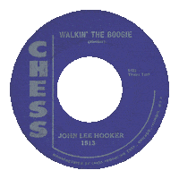 John Lee Hooker Jazz Sticker by Chess Records