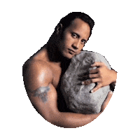 the rock STICKER by imoji