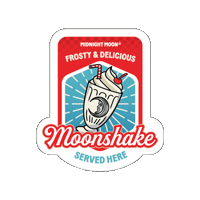 Milkshake Sticker by Midnight Moon Moonshine