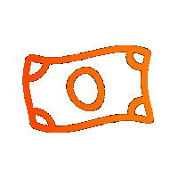 Dollar Bill Money Sticker by EOS Worldwide®