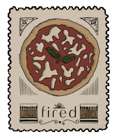 firedpizzeria fired firedkw fired pizzeria firedkuwait Sticker