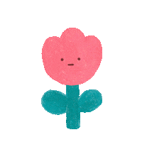 Illustration Flower Sticker