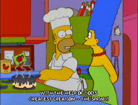homer simpson cooking GIF