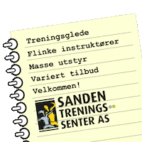 Sandenpromo Sticker by Sanden Treningssenter