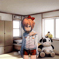 Doki Doki Literature Club GIF