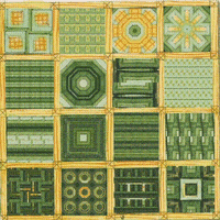 gifitup green geometric pattern europeana GIF