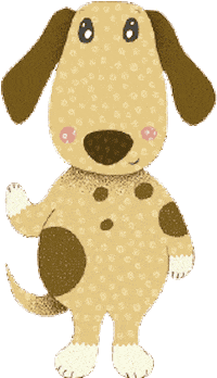 DJURKIDS dog djurkids Sticker