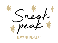 luxorhomes realestate luxor sneakpeak luxorsneakpeak Sticker