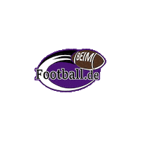 BeimFootball football nfl touchdown college football Sticker