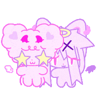 Main Character Pink Sticker by Lilac's World