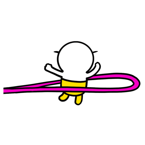 Workout Hooping Sticker by kwaesam