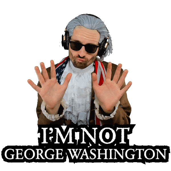 Not Me Statesman Sticker