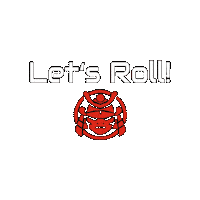 Lets Roll Sticker by TopBrother