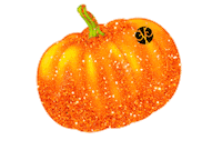 PaulovaPalacios halloween orange pumpkin pp Sticker