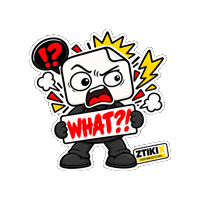 No Way What Sticker by ZTIKIX