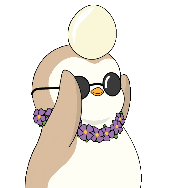 Heart Love Sticker by Pudgy Penguins