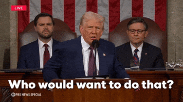 Donald Trump GIF by PBS News