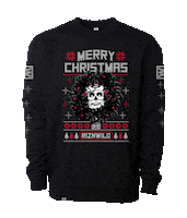 Merry Christmas Party Sticker by RIZNWILD