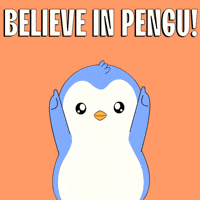 Believe GIF by Pudgy Penguins